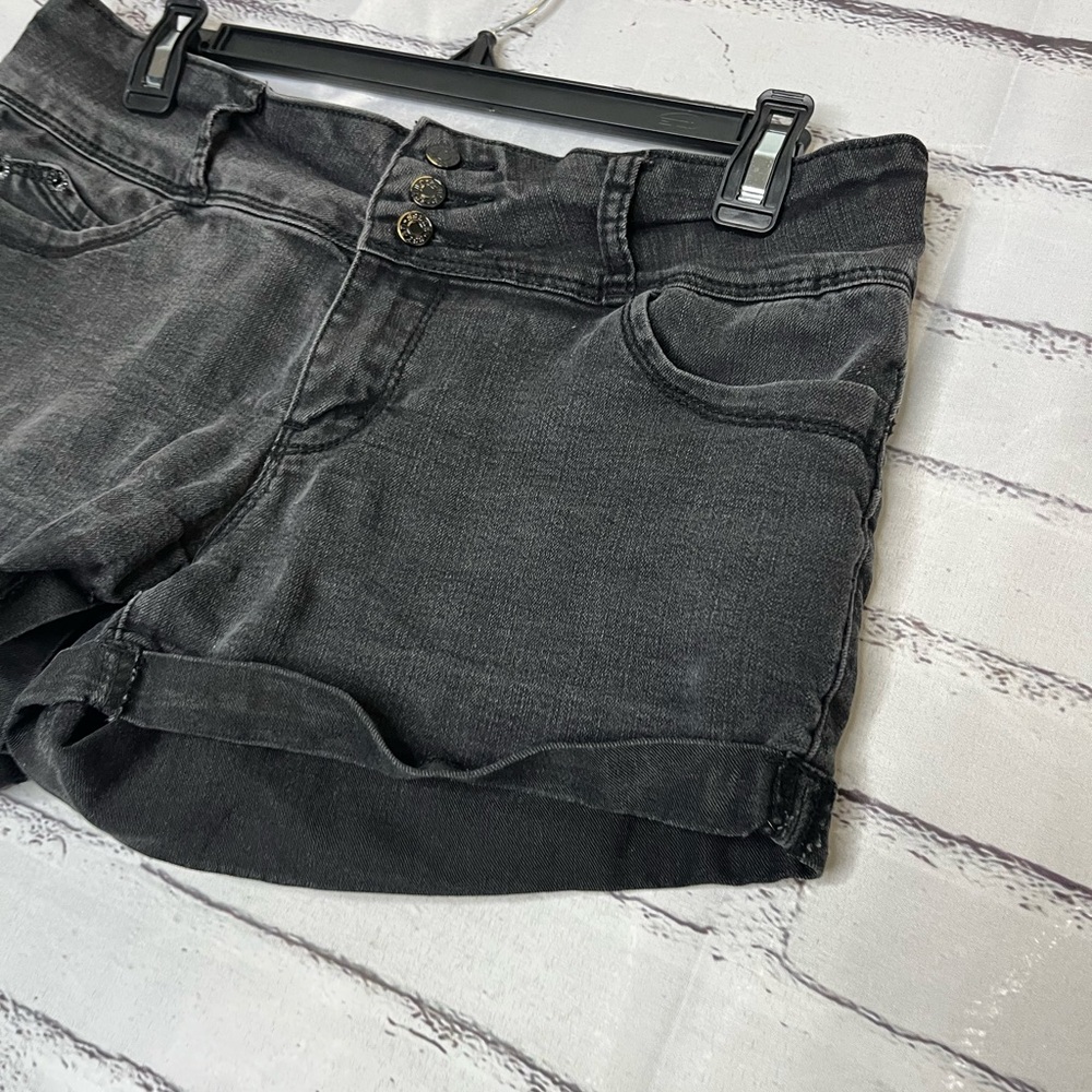 Vintage 90s Guess Jean Shorts Womens 32 High Rise Mom Core USA Button Fly Y2K - Picture 6 of 16